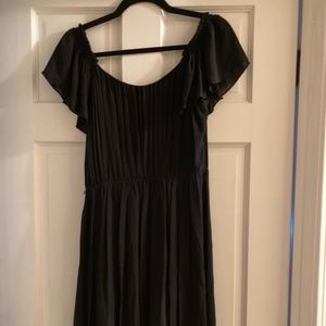 Temperley London size 4 black dress (100% silk)